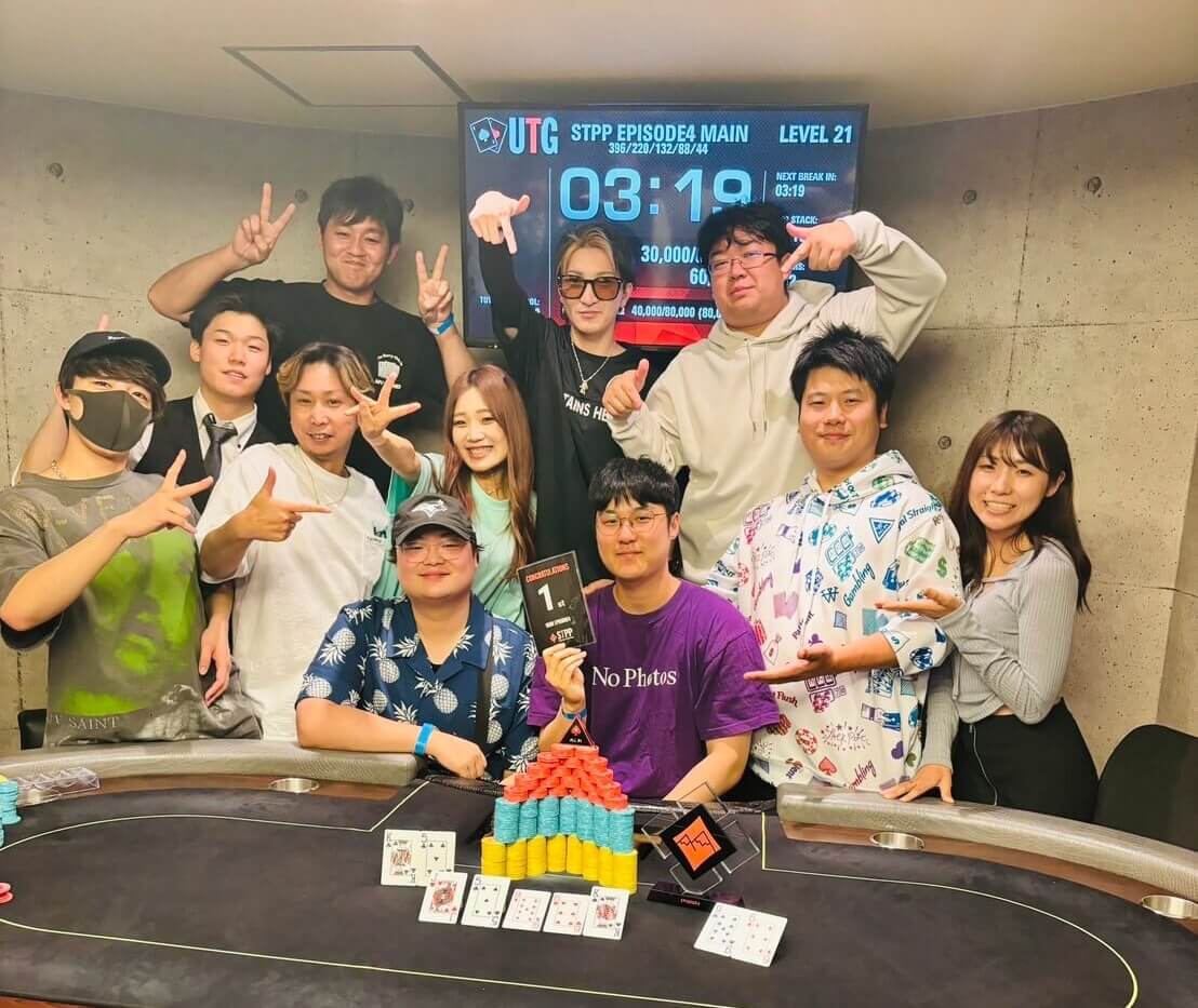 ポーカー カジノ 長野県 松本市 UTGポーカー風景